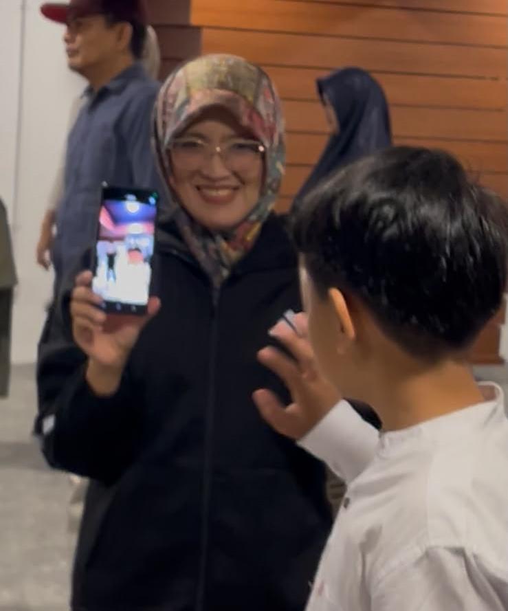 Momen refleksi dan kebersamaan keluarga